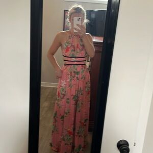 Floral maxi dress